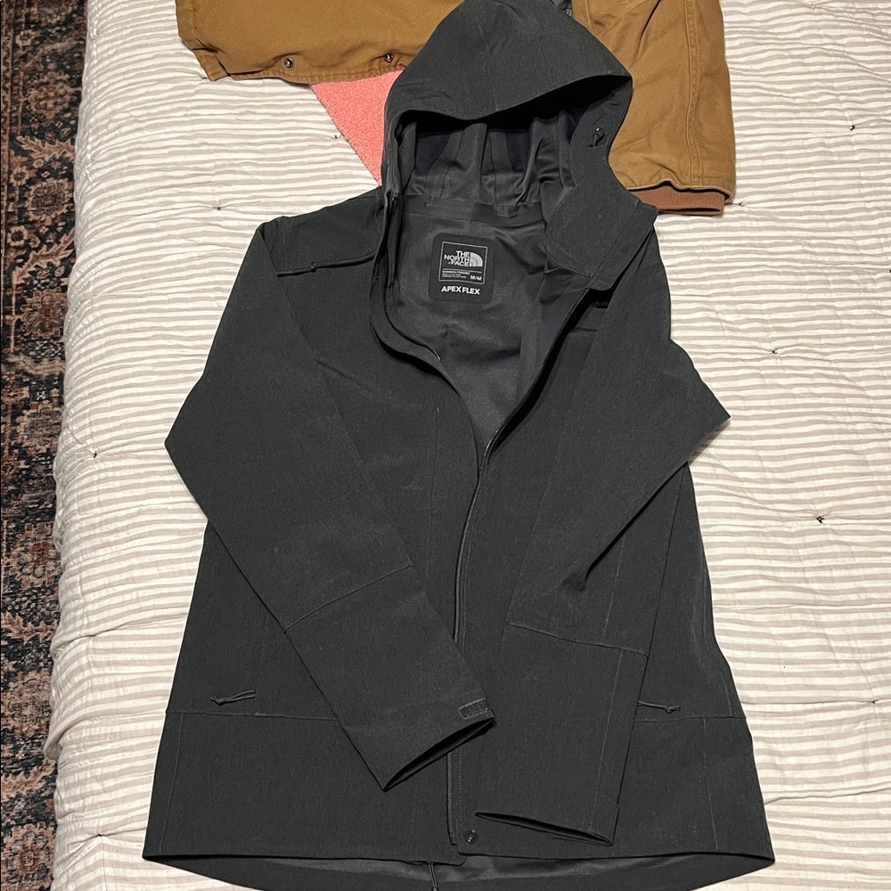 The North Face Black Apex Flex Hooded Jacket